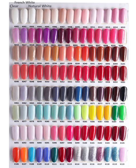 23 Lovely Acrylic Nails Natural Colour Chart 23 Lovely Acrylic