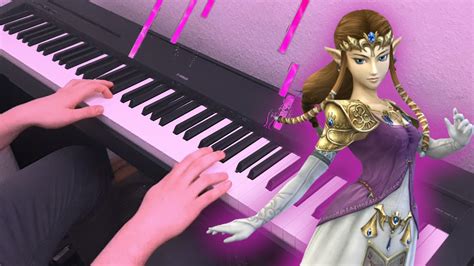 The Legend Of Zelda Zeldas Lullaby Simple Piano Version Youtube