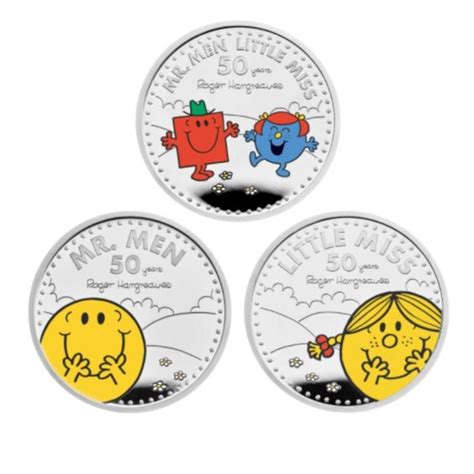 Royal Mint Launches Mr Men Coins To Mark 50th Anniversary Of Iconic