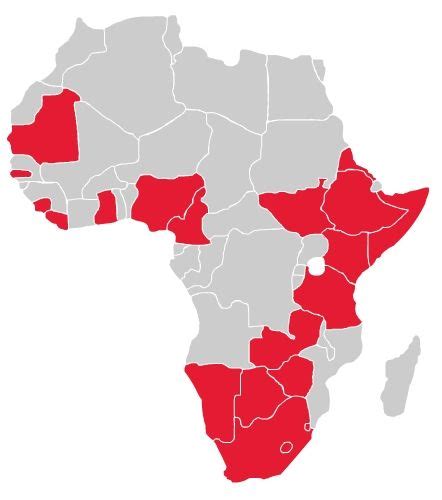 English Speaking Countries In Africa Africa Country Motherland