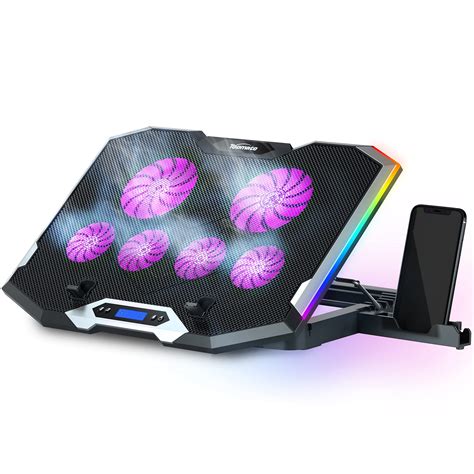 Buy Topmate C11 Laptop Cooling Pad Rgb Gaming Notebook Cooler Laptop