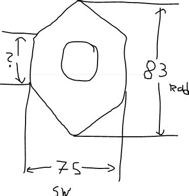 Vorzugsweise sind das sechseck als reguläres sechseck und die dreiecke als gleichseitige dreiecke ausgebildet. Gleichmäßiges Sechseck Kantenlänge bestimmen? (Schule, Mathe)