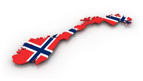 Landkarte Norwegen Flagge · Kostenloses Bild Auf Pixabay