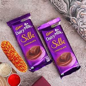 Bhai Dooj Gift Tika Set For Brother With Cadbury Dairy Milk Silk