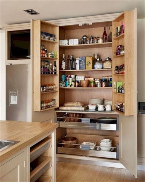 On the flip side, however, movable cabinets are ideal for larger areas, particularly open kitchens. 40 Wonderful Kitchen Cabinet Organization Ideas | Kitchen cabinet organization, Kitchen pantry ...