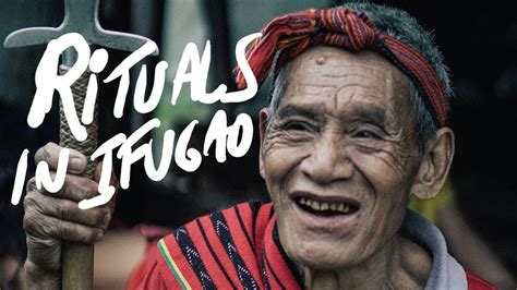 Ritual In Ifugao Rice Terraces Youtube