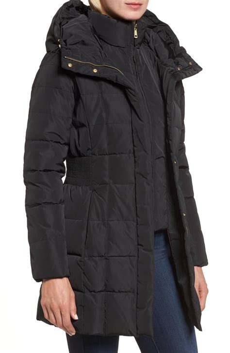 Cole Haan Hooded Down And Feather Jacket Nordstrom Feather Jacket