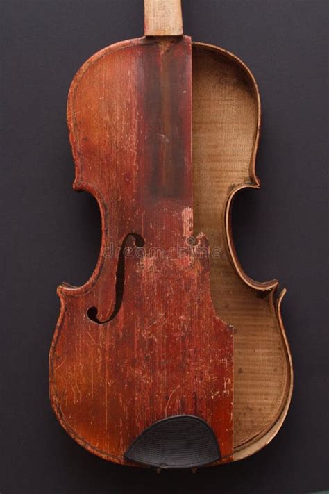 Antique Violin For Restoration Stock Photo Image Of Wood Classical