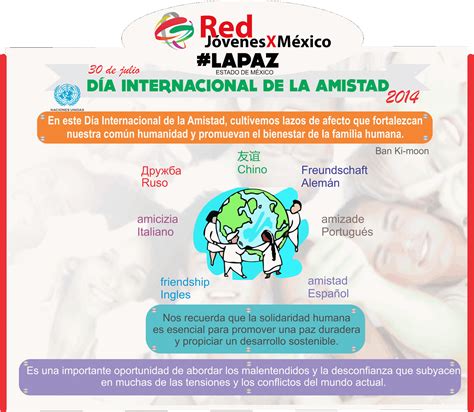 Admin 30 julio, 2021 días internacionales comentar 69 visto. Red Jóvenes X México La Paz EdoMéx