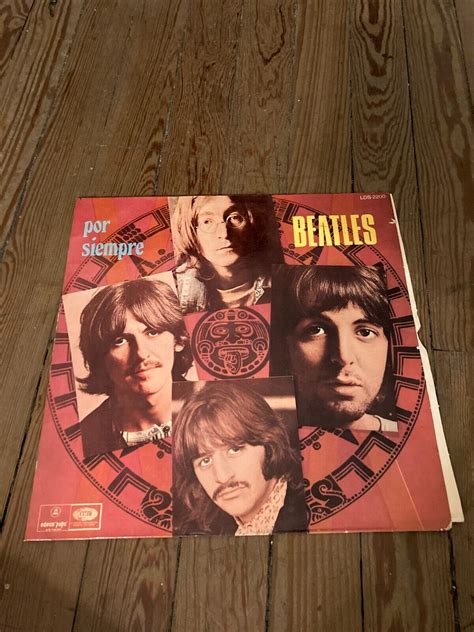 The Beatles ‎ Por Siempre Beatles Odeon Pops ‎ 1 St Press Argentina