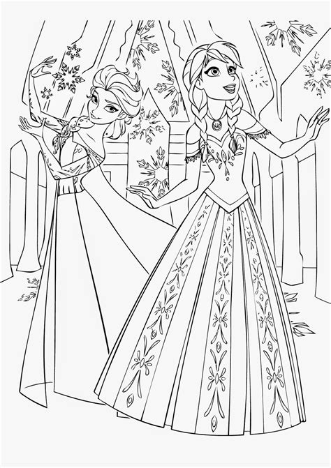 Frozen Two Coloring Page