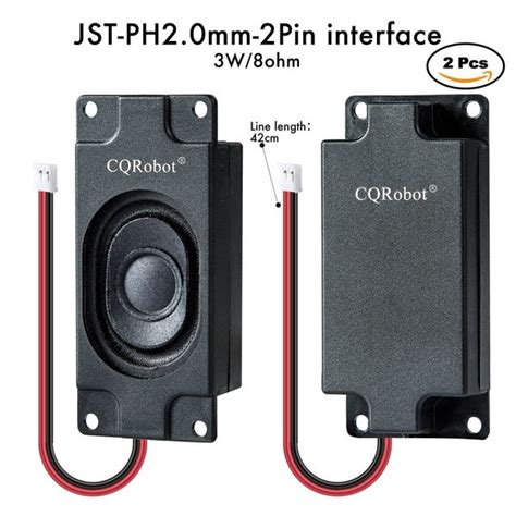 stereo enclosed speaker 3 w 8 ohm cqr0508 cqrobot wiki