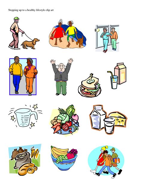 Healthy Lifestyle Clipart Images And Pictures Becuo