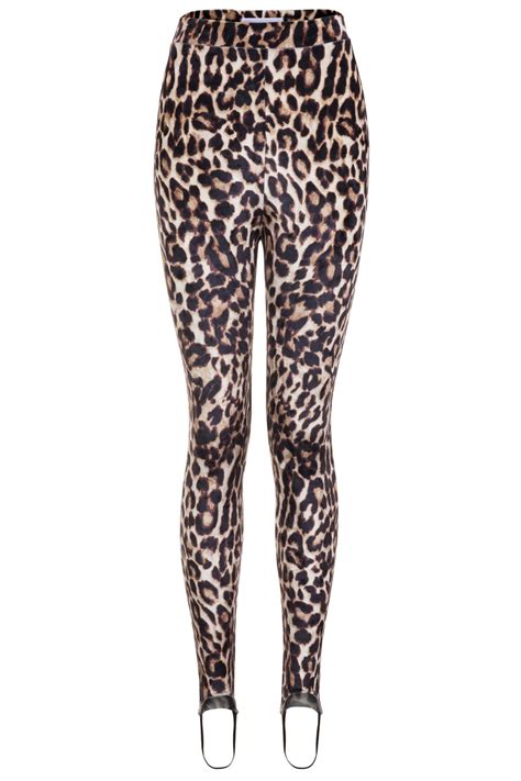lucy leopard print velvet stirrup leggings made to order natalie and alanna