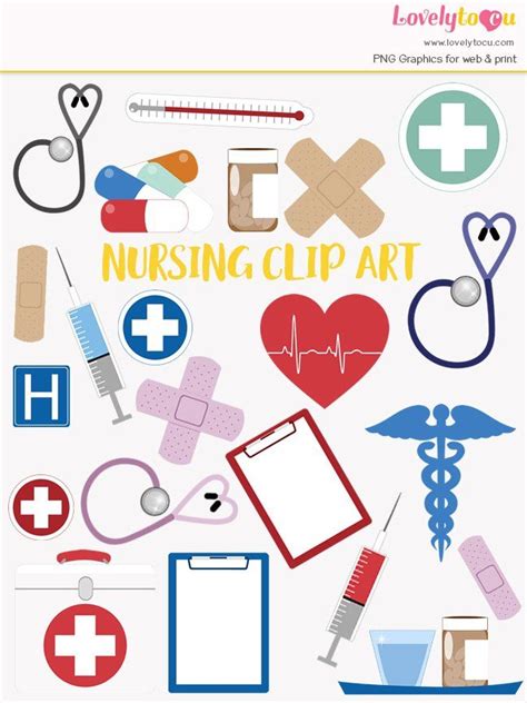 Nursing Healthcare Clipart Set 557462 Graphic Objects Design
