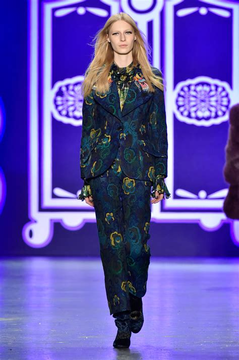 anna sui fall 2016 ready to wear collection look 8 anna sui fashion long sleeve dress