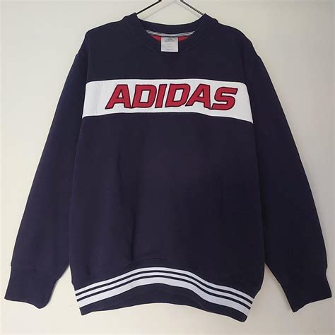 Vintage S Y K Adidas Embroided Spellout Pullover Depop