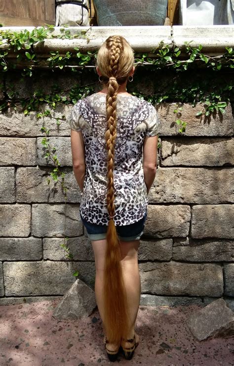 Braids And Hairstyles For Super Long Hair Ankle Length