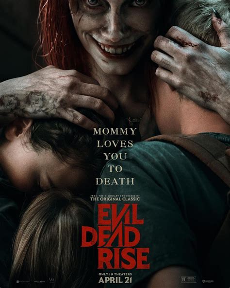 Eerste ‘evil Dead Rise’ Poster Geeft Een Angstaanjagende Draai Aan De Liefde Van Een Moeder 1news