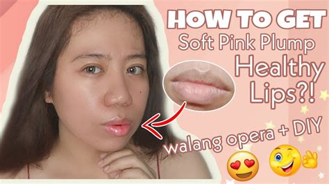 How To Get Soft Pink Plump Lips Naturally No Surgery Diy