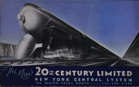 the new 20th century limited train posters new york central new york central railroad