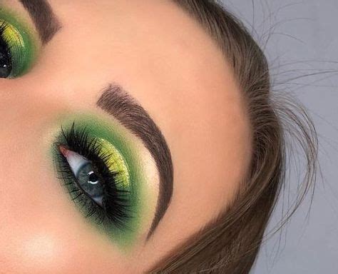 Green Eyeshadow Looks Ideas Groene Oogschaduw Gele Oogschaduw