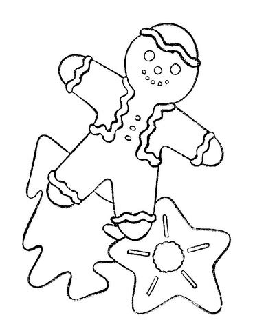 Most relevant best selling latest uploads. Decorating Christmas Cookies Is Fun coloring page | SuperColoring.com