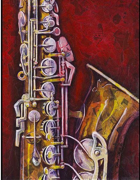Pin By Sheryl Smith On Art Stuff Saxophone Art Jazz Artwork
