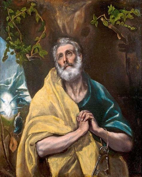 Sexual abuse of minors will not. The Apostle Peter by El Greco