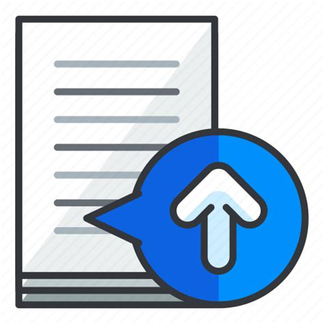 Arrow Document File Files Upload Icon Download On Iconfinder