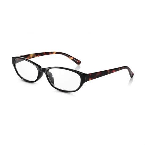 Buy Womens Black And Tortoiseshell Full Frame Cat Eye Reading Glass
