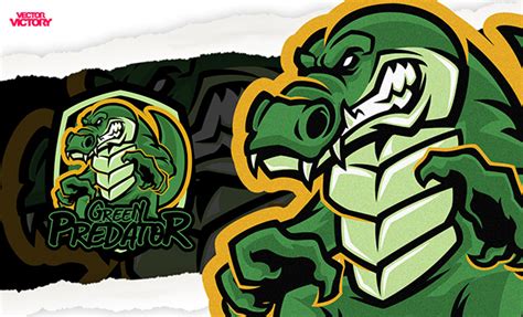 Green Predator Esport Logo On Behance