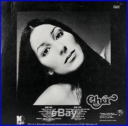 Cher Signed Gypsys Tramps Thieves Album Cover With Vinyl PSA DNA
