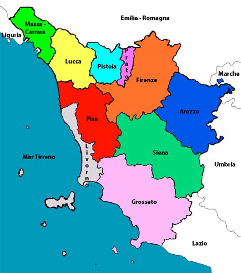 Cartina Geografica Della Toscana Mappa Carta Toscana Mappa Images And