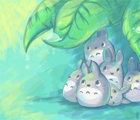 Cute Lovely Little Totoros Dibujos Kawaii Ghibli