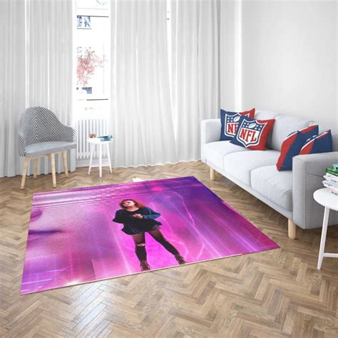 Ready Player One Movie Olivia Cooke Art Mis Rug Lilysleaves Store