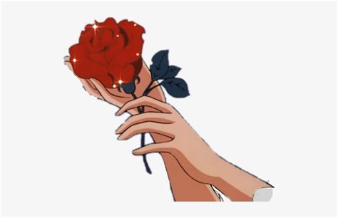 Aesthetic Tumblr Grunge Animeaesthetic Anime Rose Redro Anime