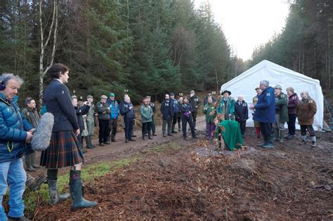 Centenary Of The Forestry Commission Tree Planting