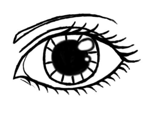 How To Draw Girl Cartoon Eyes