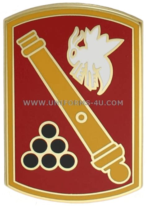 Us Army 113th Field Artillery Brigade Combat Service Id Badge Csib