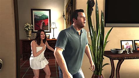 Gta 5 Remastered Ps5 Michael Catches His Wife Cheating Youtube