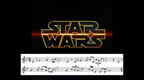 Star Wars Force Theme Recorder Multitrack Youtube