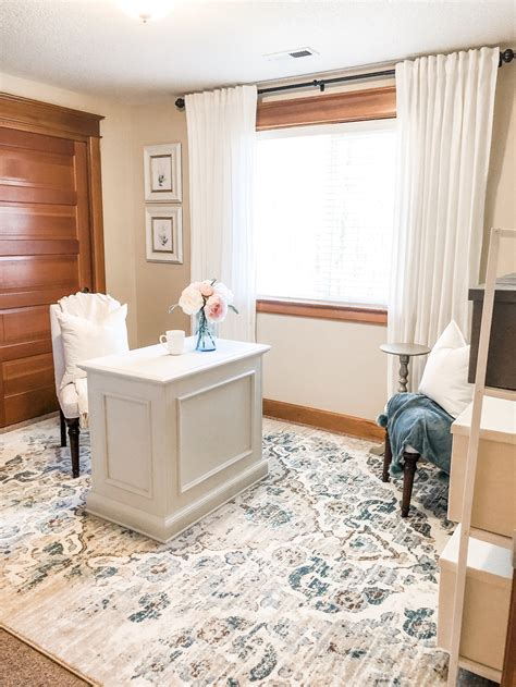 This simple ikea hack craft room table will make all of your craft room/home office dreams come true for about $160! Craft Room/ Home Office Makeover — Delightful Order ...