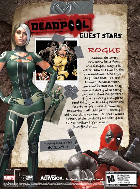 Deadpool Game Guest Stars The Gce