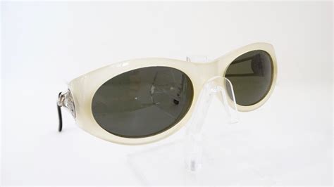 Gianni Versace 1990s Safety Pin Sunglasses For Sale At 1stdibs Versace Safety Pin Sunglasses