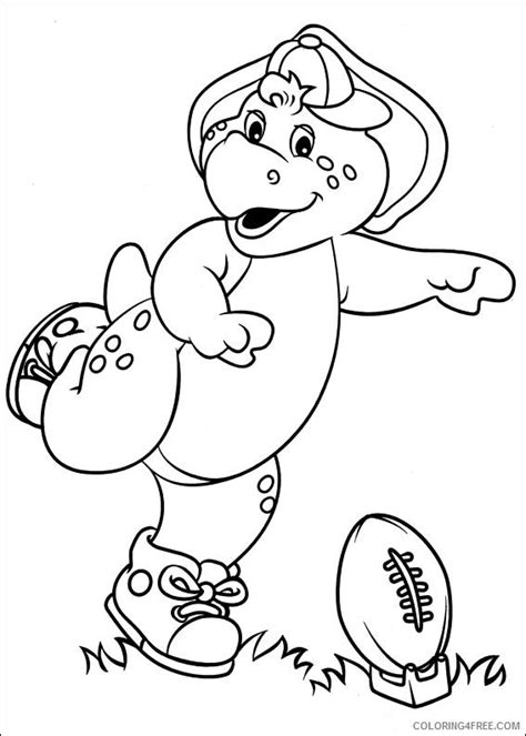 Barney And Friends Coloring Pages Printable Coloring Free Coloring Free