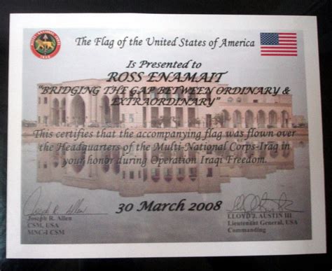 10.02.2020 · us flag flown in afghanistan awarded to piotrowski for military support. Flag Flown Over Afghanistan Certificate Template - African American History In The Department Of ...