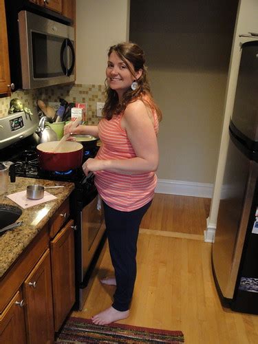 Barefoot And Pregnant In The Kitchen Janeyhenning Flickr