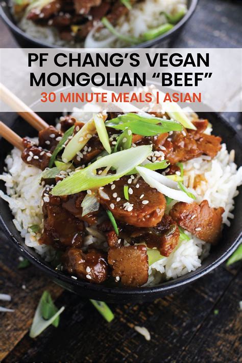 Pf Changs Vegan Mongolian Beef Girl And The Kitchen Recipe 30
