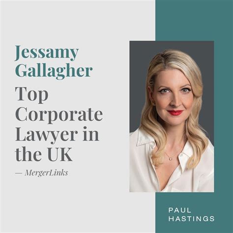 Paul Hastings On Linkedin Jessamy Gallagher Ranked Top Corporate